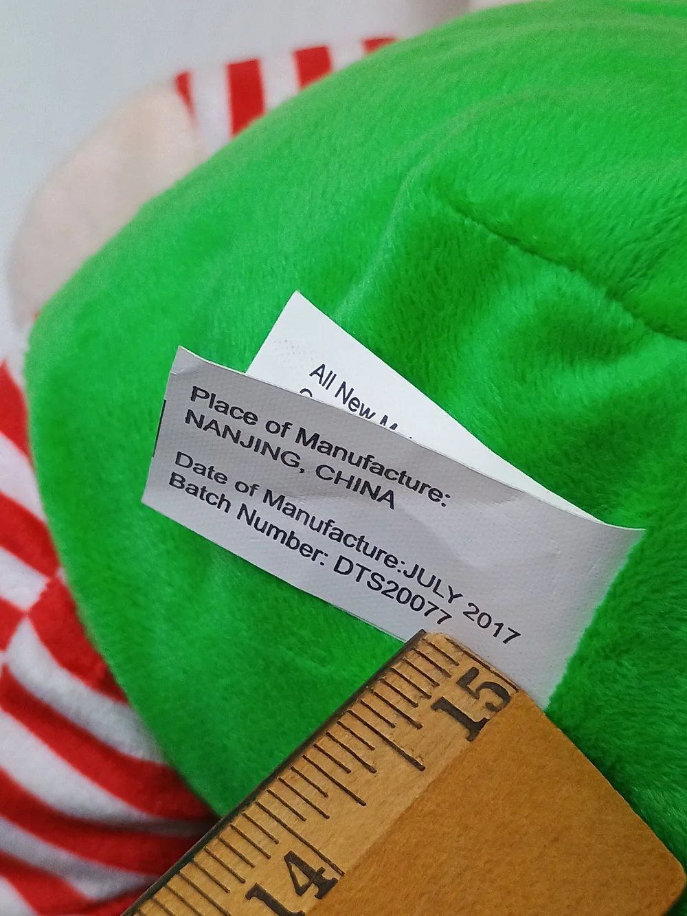 Plush Sitting Boy Christmas Holiday Elf Toy  - Soft Kids Stuffed Animal